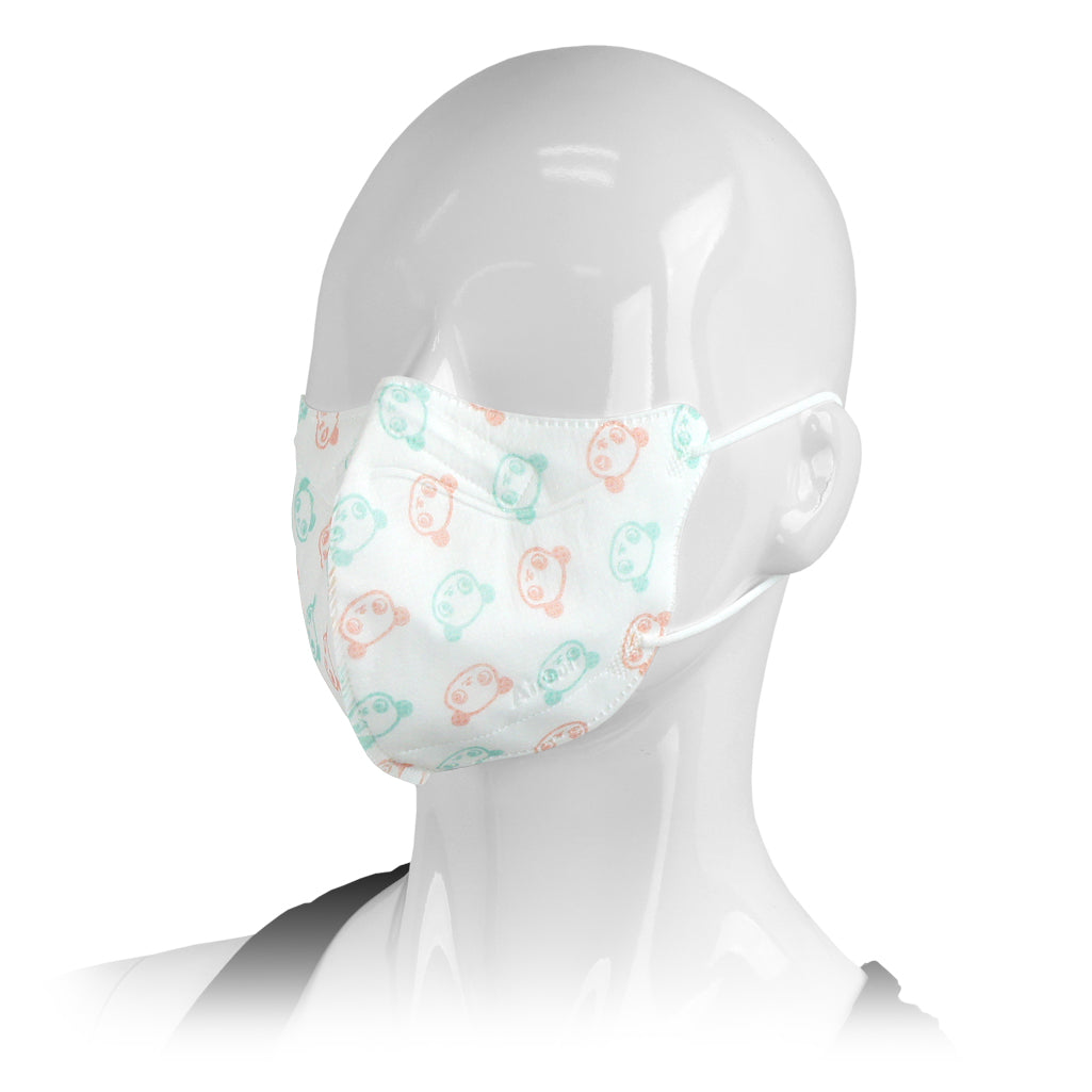 White Face Masks One Size Disposable Masks for Adults 50 Pack Polypropylene  with